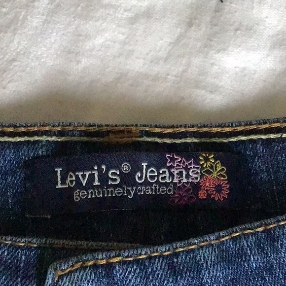 Levi’s Denim Jean Shorts Size 11 - Picture 4 of 4